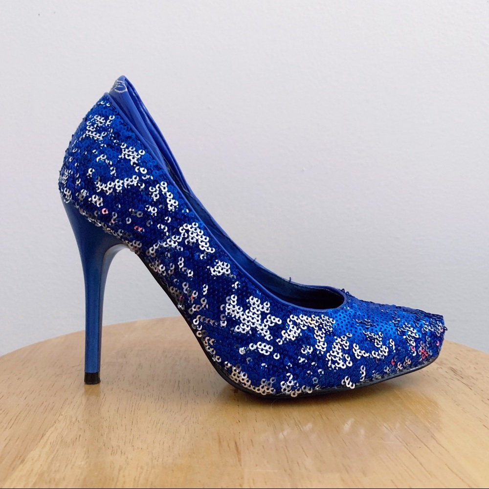 *Ed Hardy* Sequin Pumps